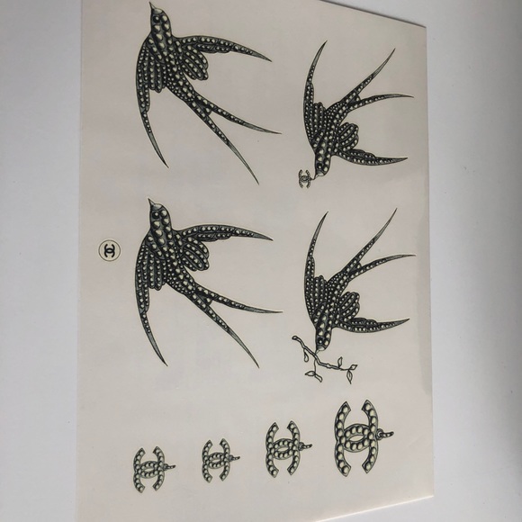New Authentic Chanel Temporary Tattoos - Picture 3 of 10